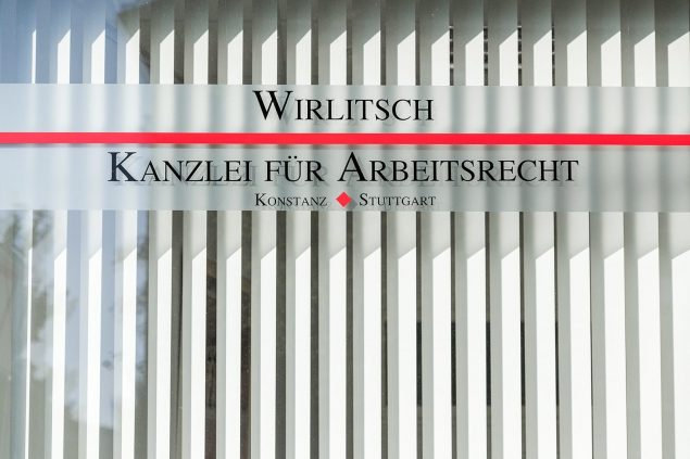Wirlitsch - Fachanwalt für Arbeitsrecht